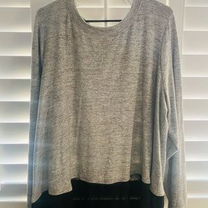 New with tags EVRI grey sweater size 3x
